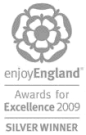 Enjoy England Award for Excellence 2009 Silver Winner logo