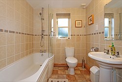 picture of family bathroom - click for larger image. Opens in new tab